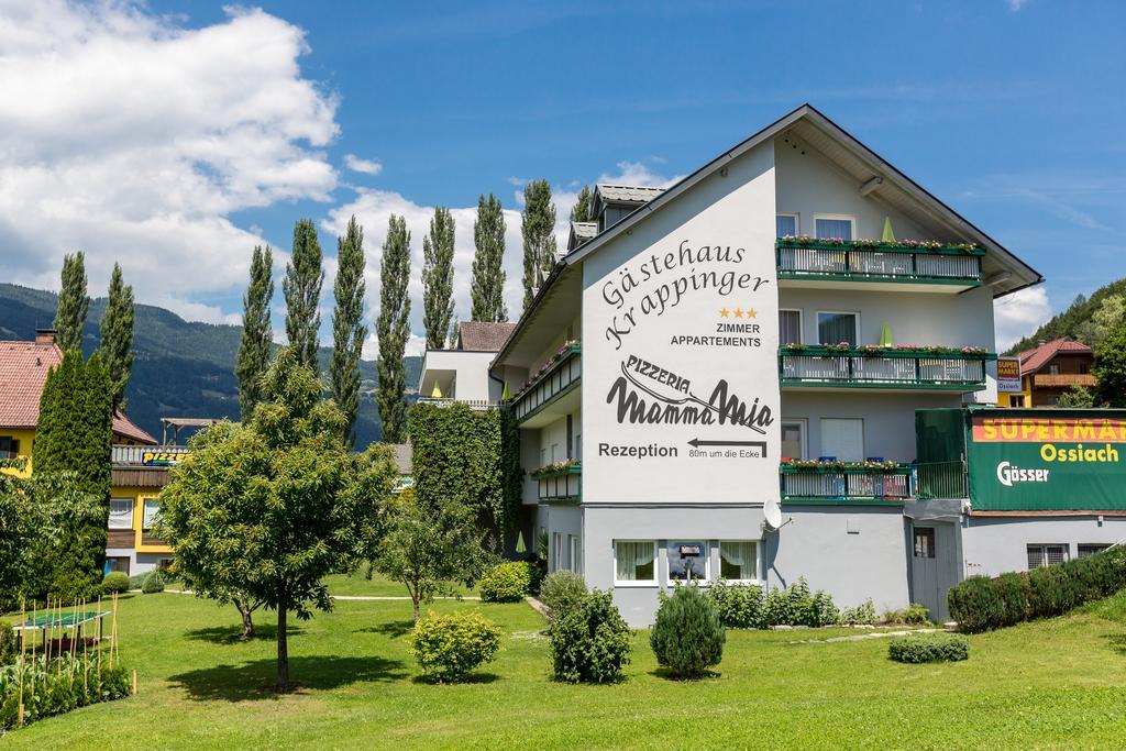 Gaestehaus Krappinger/Pizzeria Mamma Mia Ossiach Zewnętrze zdjęcie