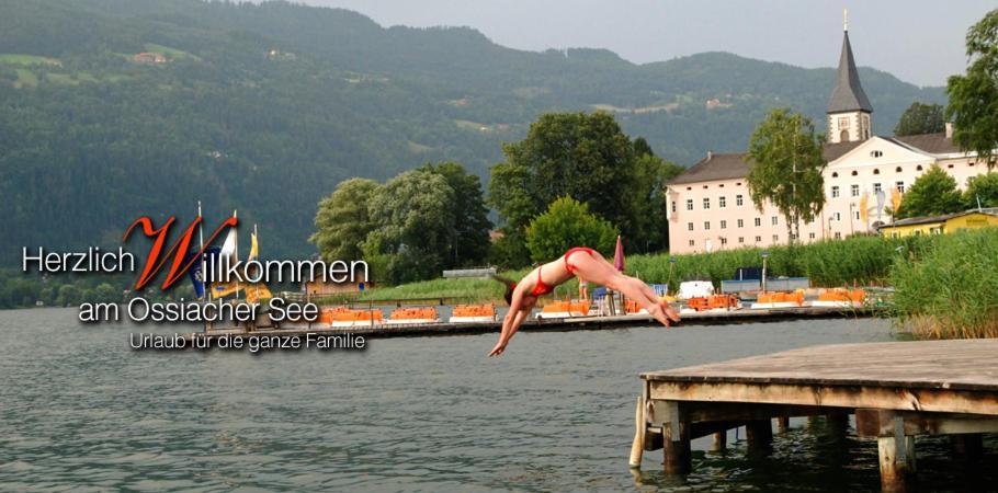 Gaestehaus Krappinger/Pizzeria Mamma Mia Ossiach Zewnętrze zdjęcie
